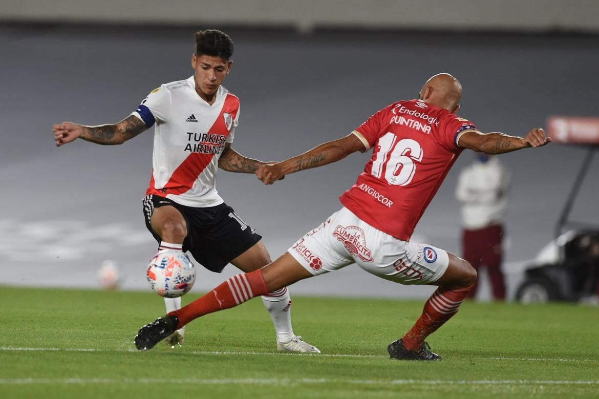 River Plate vs Argentinos Juniors, fútbol argentino, NA.