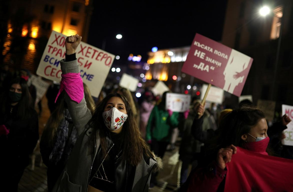 Dia Internacional de la Mujer en Bulgaria, Reuters.