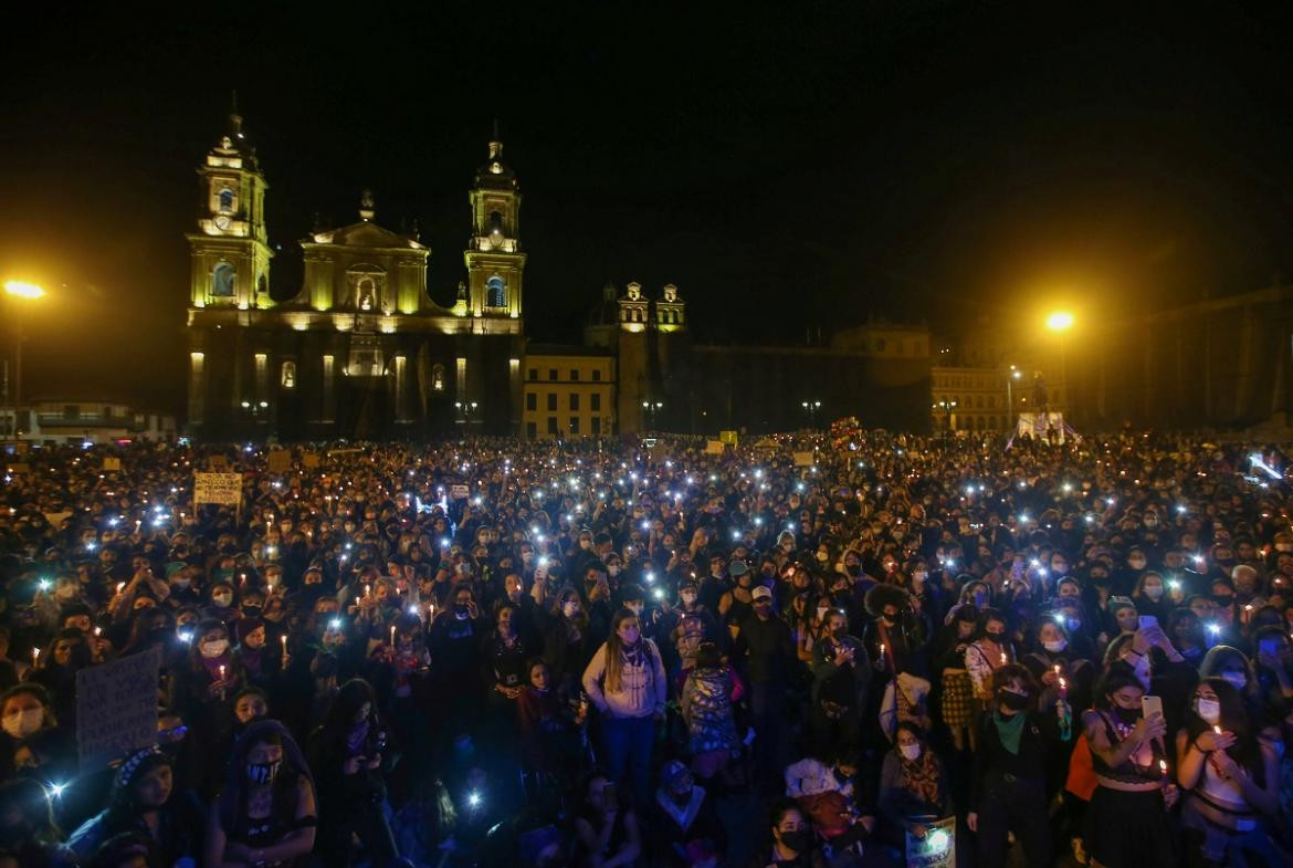 Dia Internacional de la Mujer en Colombia, Reuters.