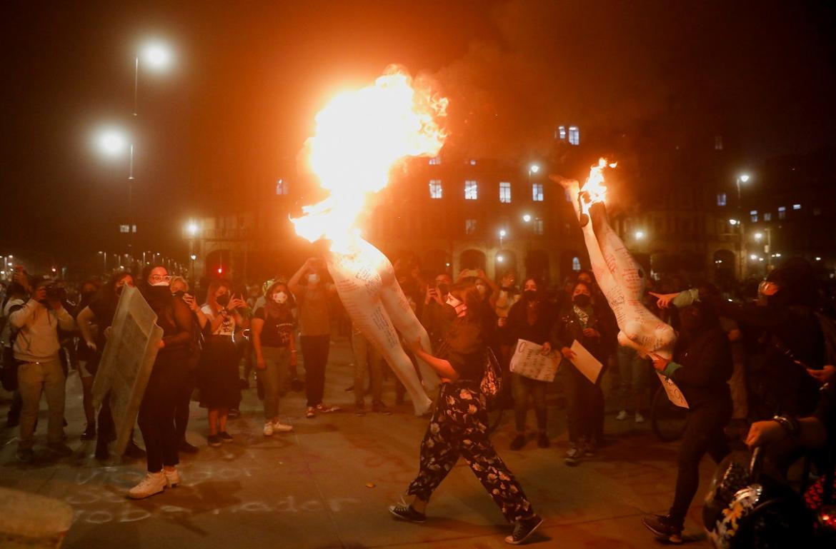 Dia Internacional de la Mujer en México, Reuters.