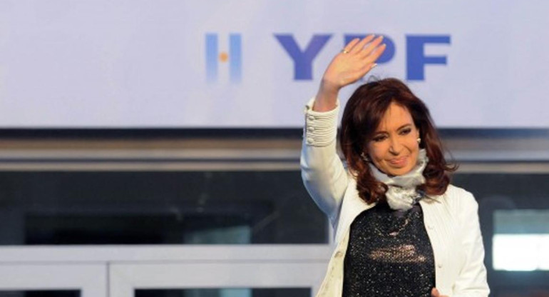 Cristina Fernández de Kirchner, YPF, Foto Twitter.