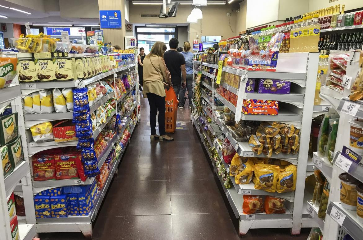 Supermercado, canasta básica de alimentos, consumo, inflación, Foto NA