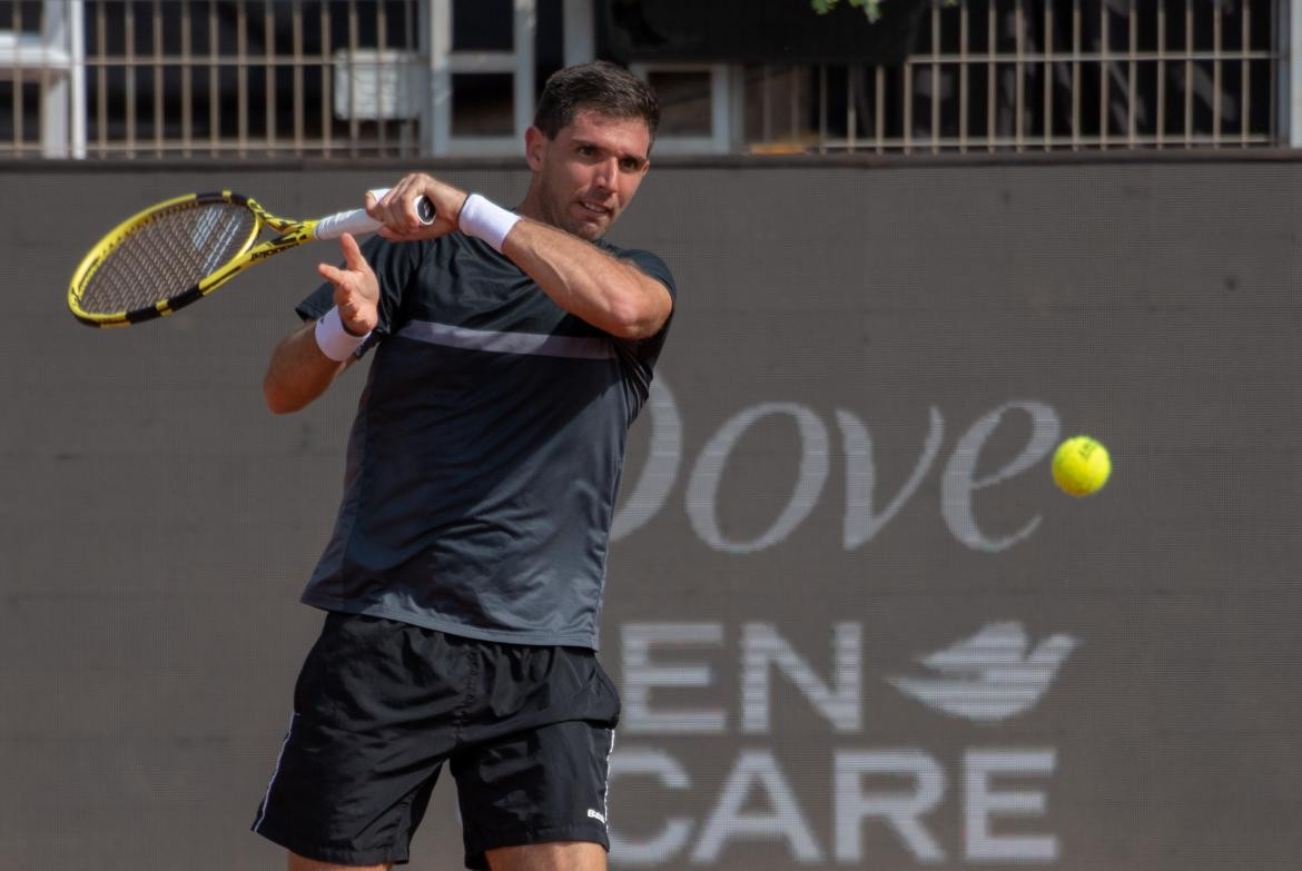 Federico Delbonis en el ATP 250 de Santiago de Chile