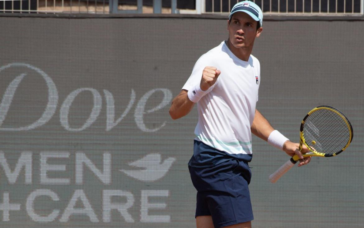 Facundo Bagnis en el ATP 250 de Santiago de Chile