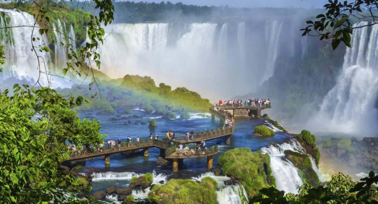 Foz de Iguazú, Cataratas, Brasil, frontera con Argentina, turismo