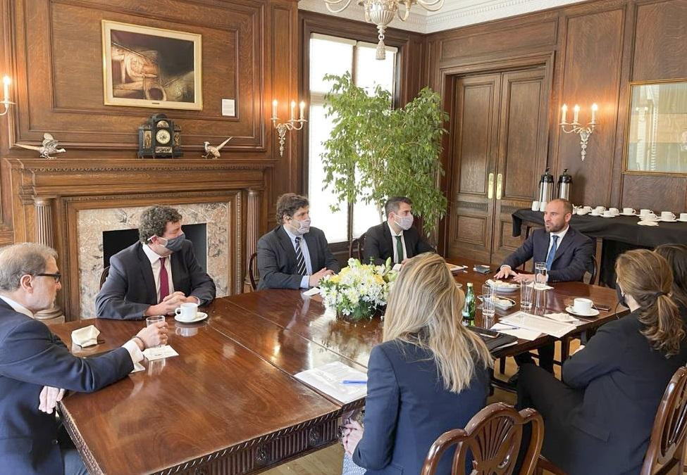 Martín Guzmán, ministro de Economía de Argentina, reunión en Washington, NA