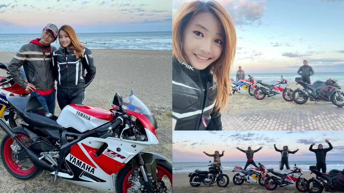 Japón, motociclista sexy