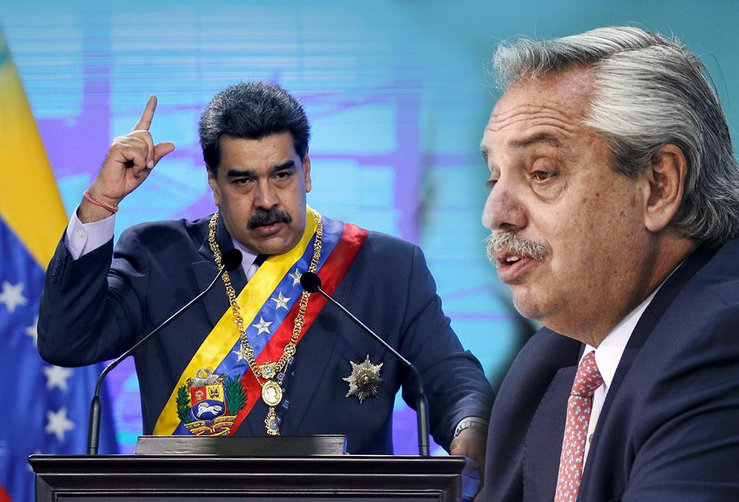 Nicolás Maduro y Alberto Fernández, Venezuela y Argentina, Fotos NA