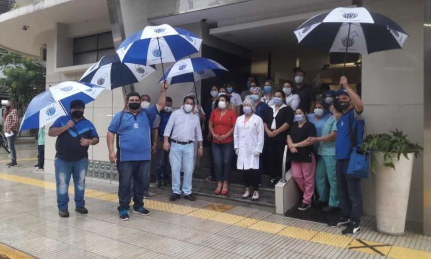 Federación de Asociaciones de Trabajadores de Sanidad, segunda jornada de medidas de fuerza, NA