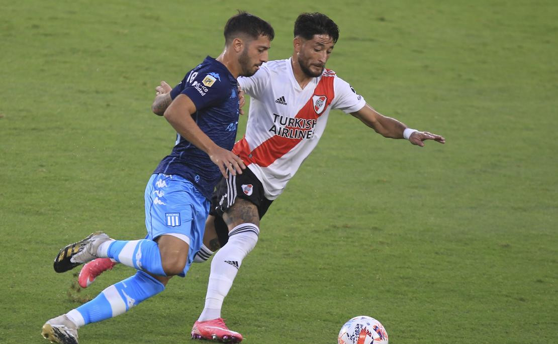 River vs. Racing, fútbol argentino, NA	