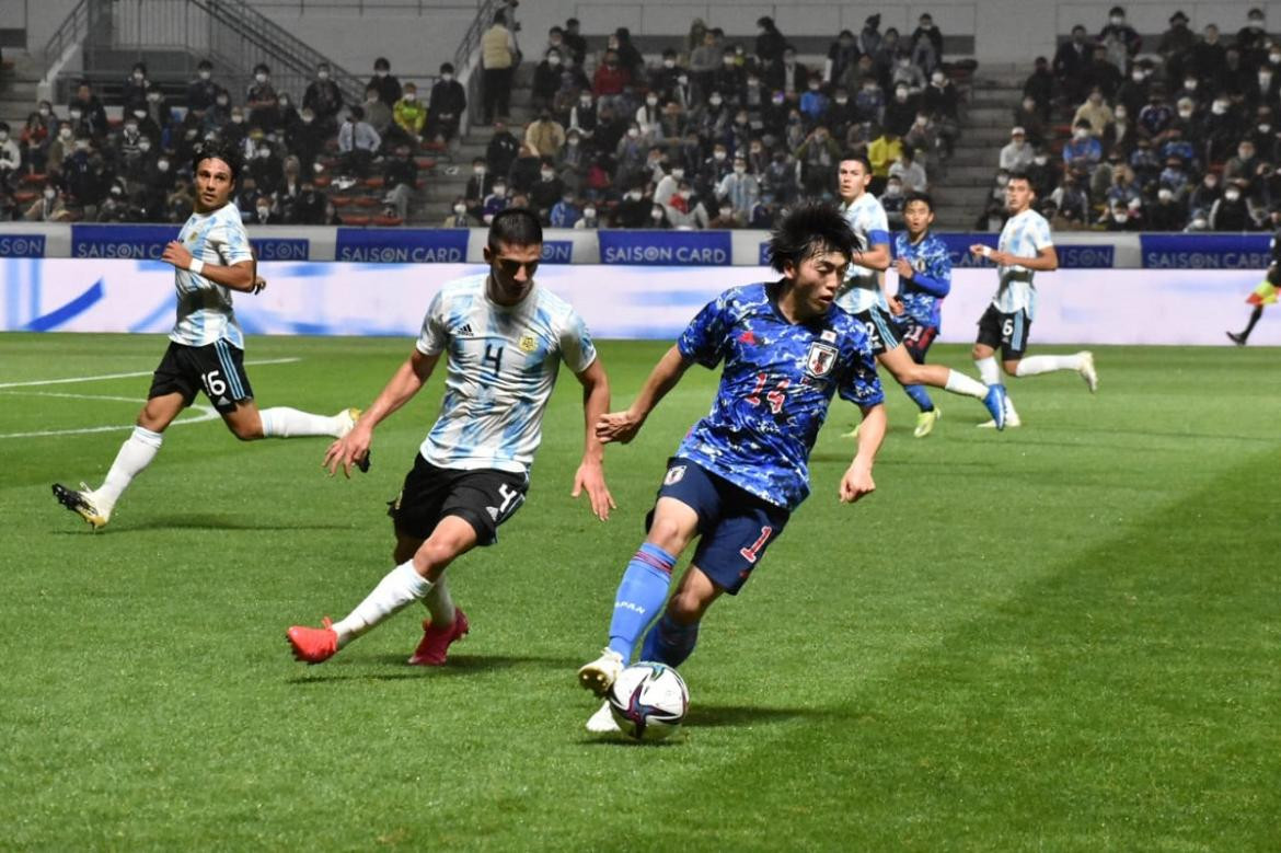 Derrota de la Selección Argentina sub 23 ante Japón en un amistoso