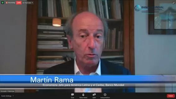 Martín Rama, economista jefe del Banco Mundial para América Latina