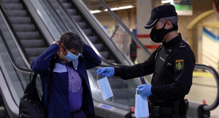 Coronavirus en España, Reuters