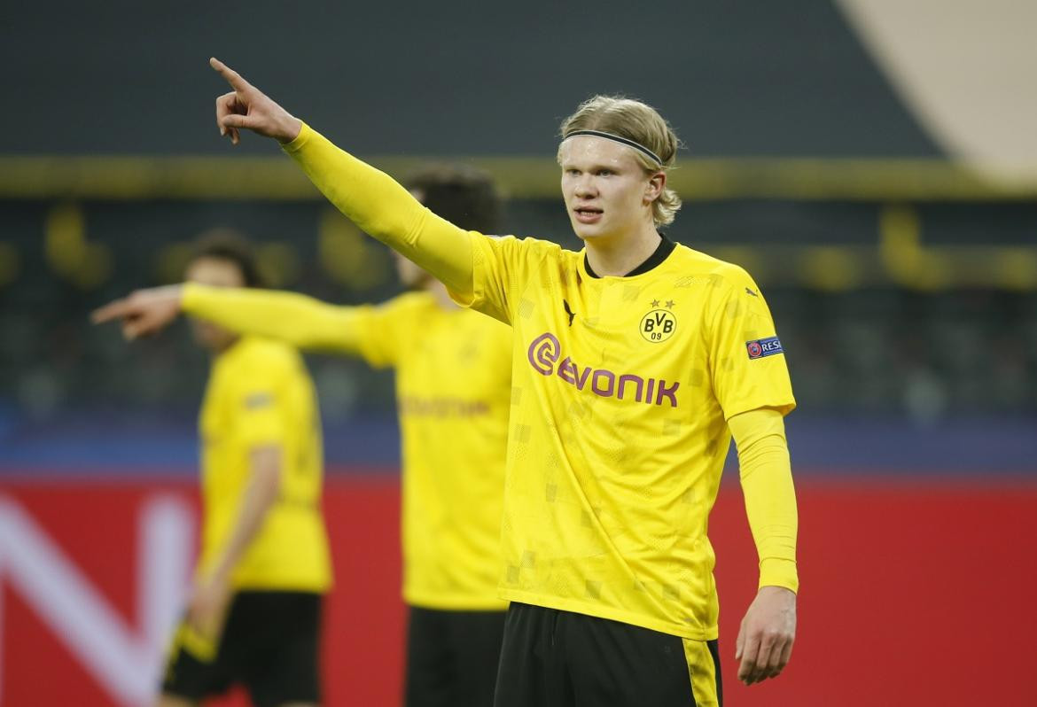 Erling Haaland, futbolista, Borussia Dortmund, Reuters.