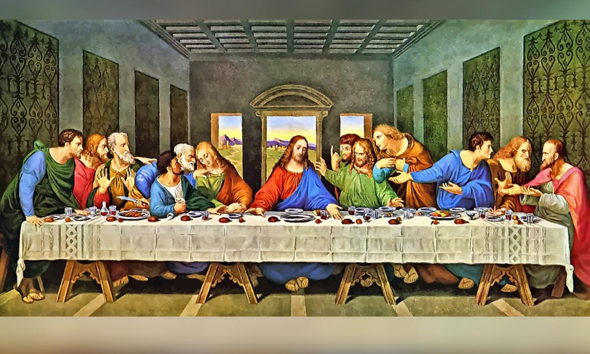 Última cena de Leonardo Da Vinci