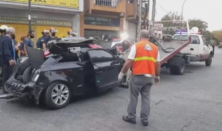 Accidente fatal en Lanús