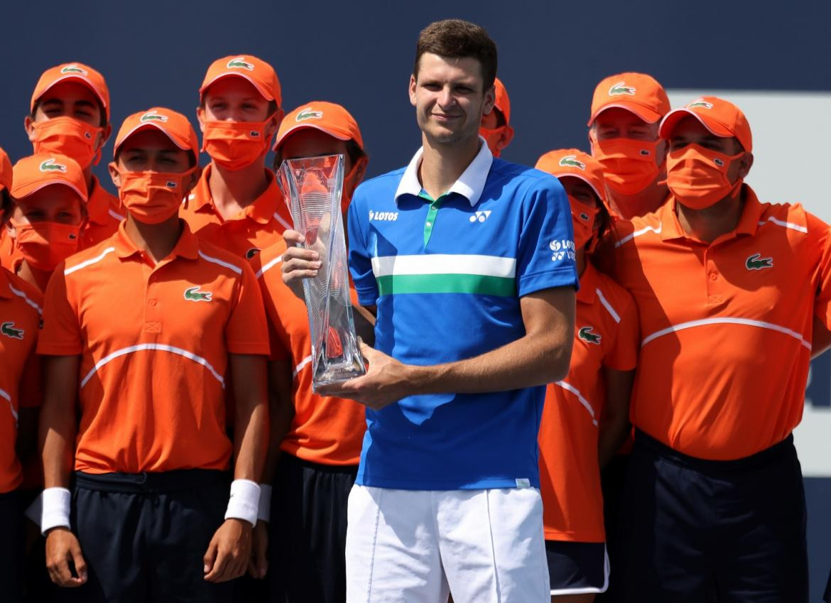 Hubert Hurkacz, Masters 1000 de Miami, tenis, Reuters