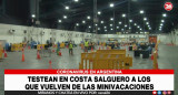 Coronavirus, Argentina, testeos tras regreso de Semana Santa, Canal 26	