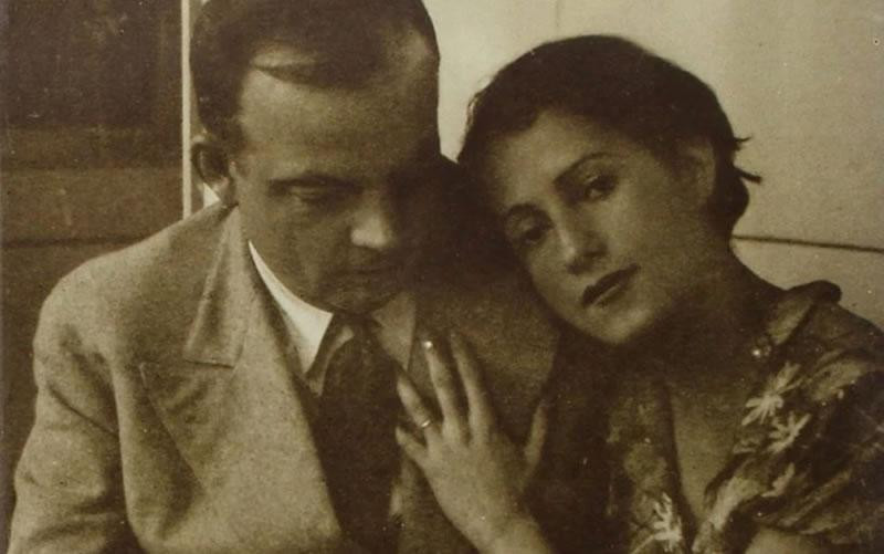 Antoine de Saint-Exupéry y su mujer Consuelo