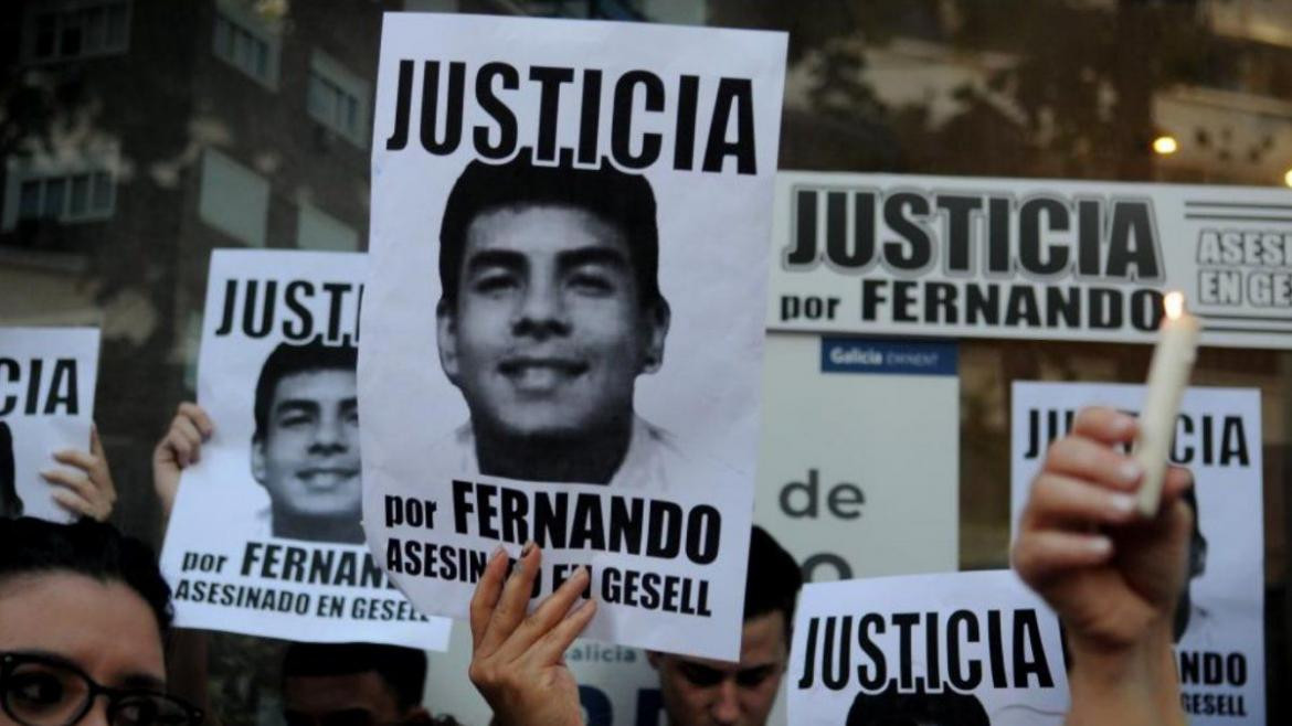 Pedido de justicia por Fernando Báez Sosa