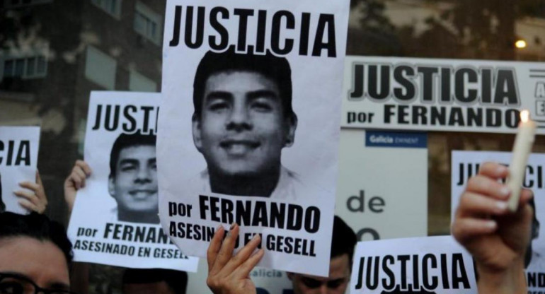 Pedido de justicia por Fernando Báez Sosa
