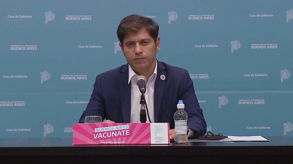 Axel Kicillof, gobernador de Provincia de Buenos Aires, coronavirus en Argentina, Provincia de Buenos Aires, NA