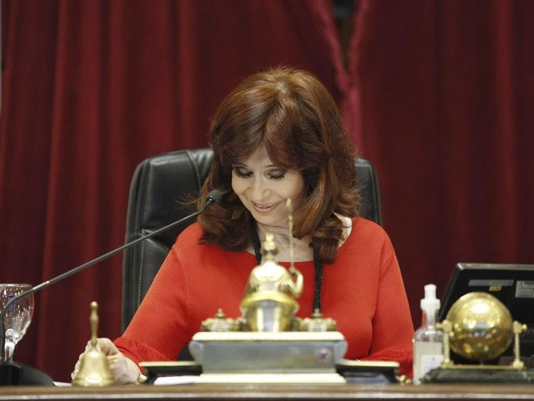 Cristina Kirchner, vicepresidenta de la nación