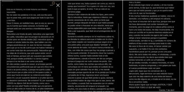 Otra denuncia dramática de violencia de género, la golpeó, la violó y la secuestró