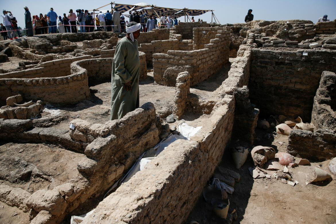 Hallazgo de ciudad perdida de 3000 años en Egipto, REUTERS