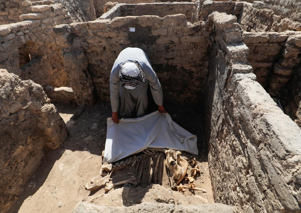 Hallazgo de ciudad perdida de 3000 años en Egipto, REUTERS