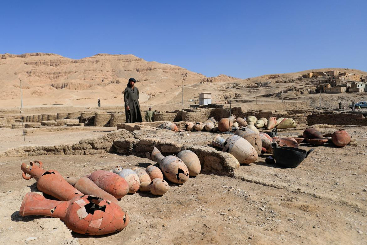 Hallazgo de ciudad perdida de 3000 años en Egipto, REUTERS