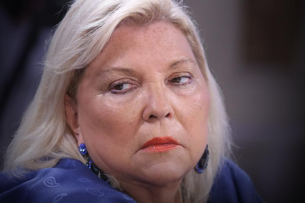 Elisa Carrió, Foto NA