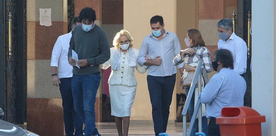 Mirtha Legrand recibió la segunda dosis de la vacuna contra el coronavirus. GENTILEZA Movilpress.