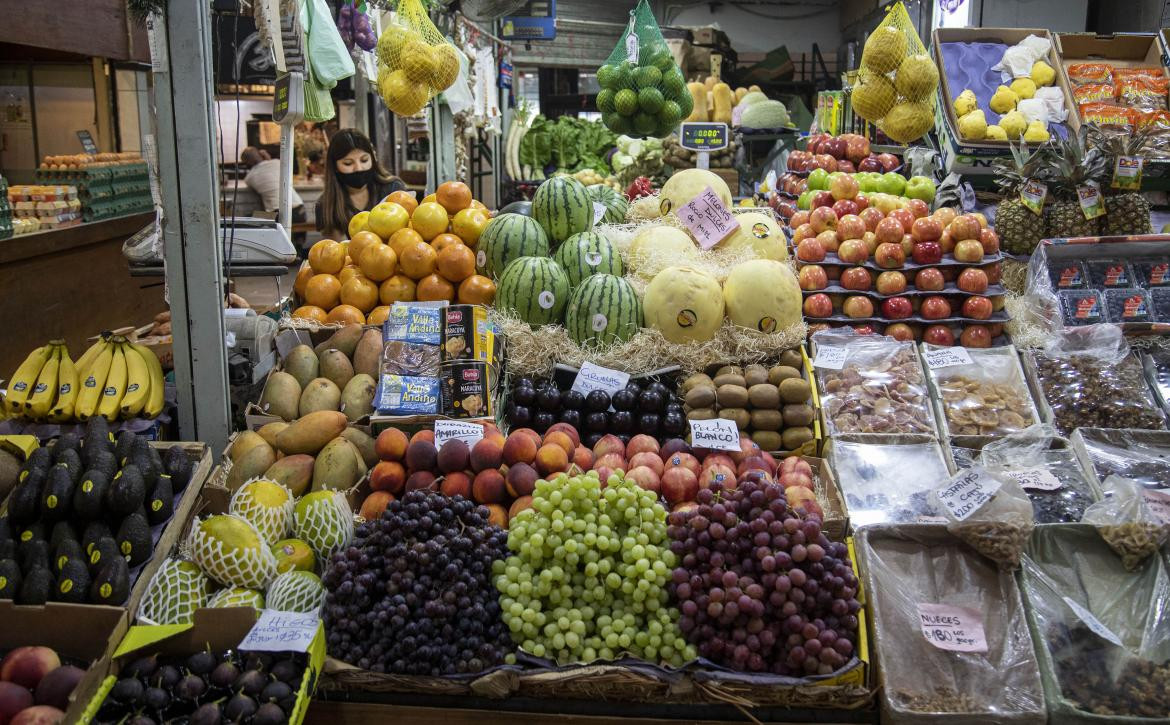 Góndola de frutas y verduras - Inflación, AGENCIA NA
