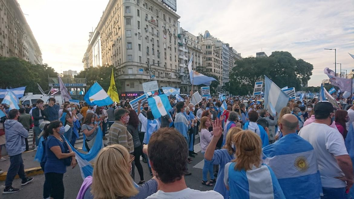 Coronavirus en Argentina, protestas por medidas, NA