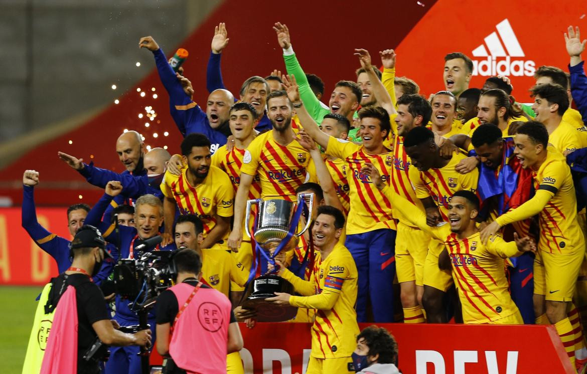 Barcelona, Copa del Rey, Reuters