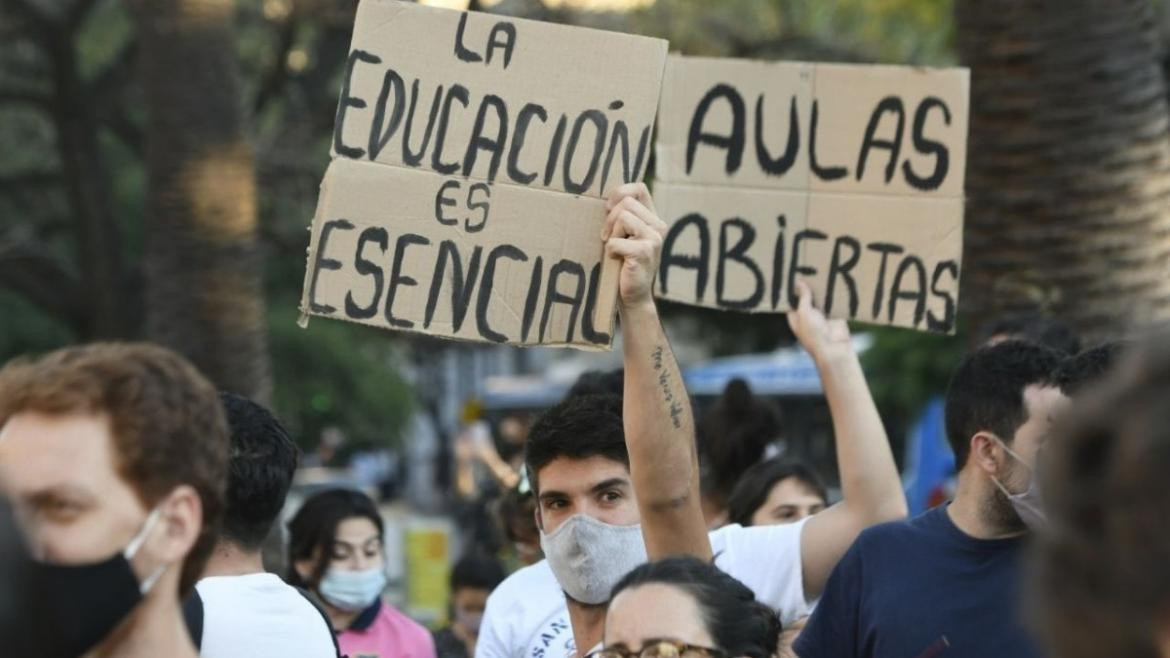 Protestas para la vuelta a clases