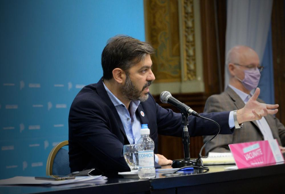 Carlos Bianco, jefe de gabinete bonaerense, Foto NA