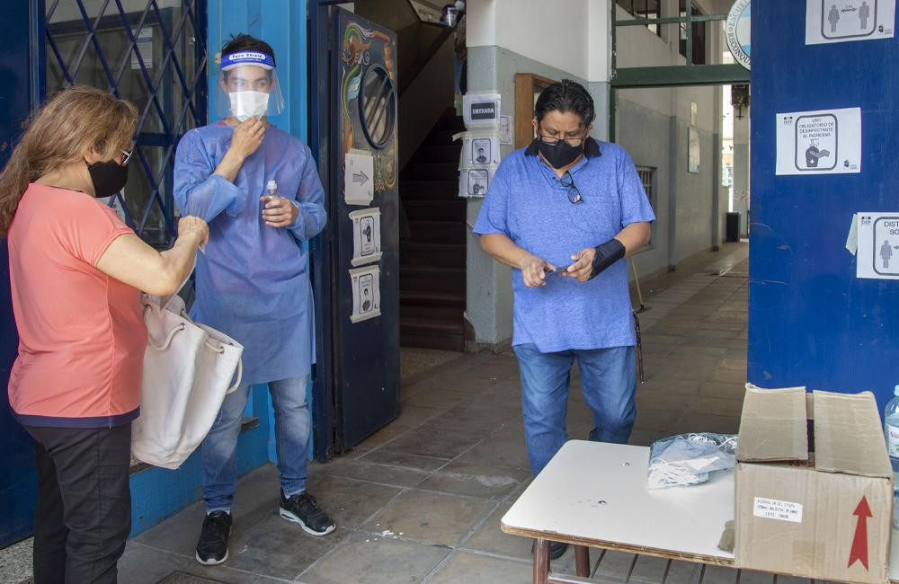 Escuela abierta en pandemia, NA