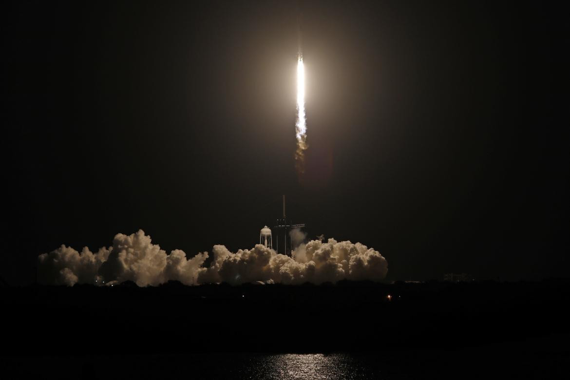 SpaceX a la Estación Espacial Internacional, partió nueva misión tripulada, Foto REUTERS