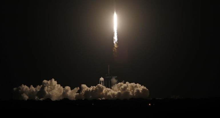 SpaceX a la Estación Espacial Internacional, partió nueva misión tripulada, Foto REUTERS