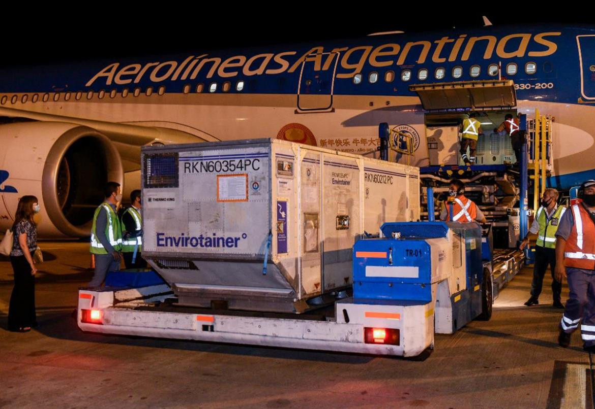 Vacuna contra coronavirus, Sinopharm, Aerolíneas Argentinas, NA