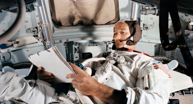 Michael Collins, astronauta de la primera misión a la Luna, REUTERS