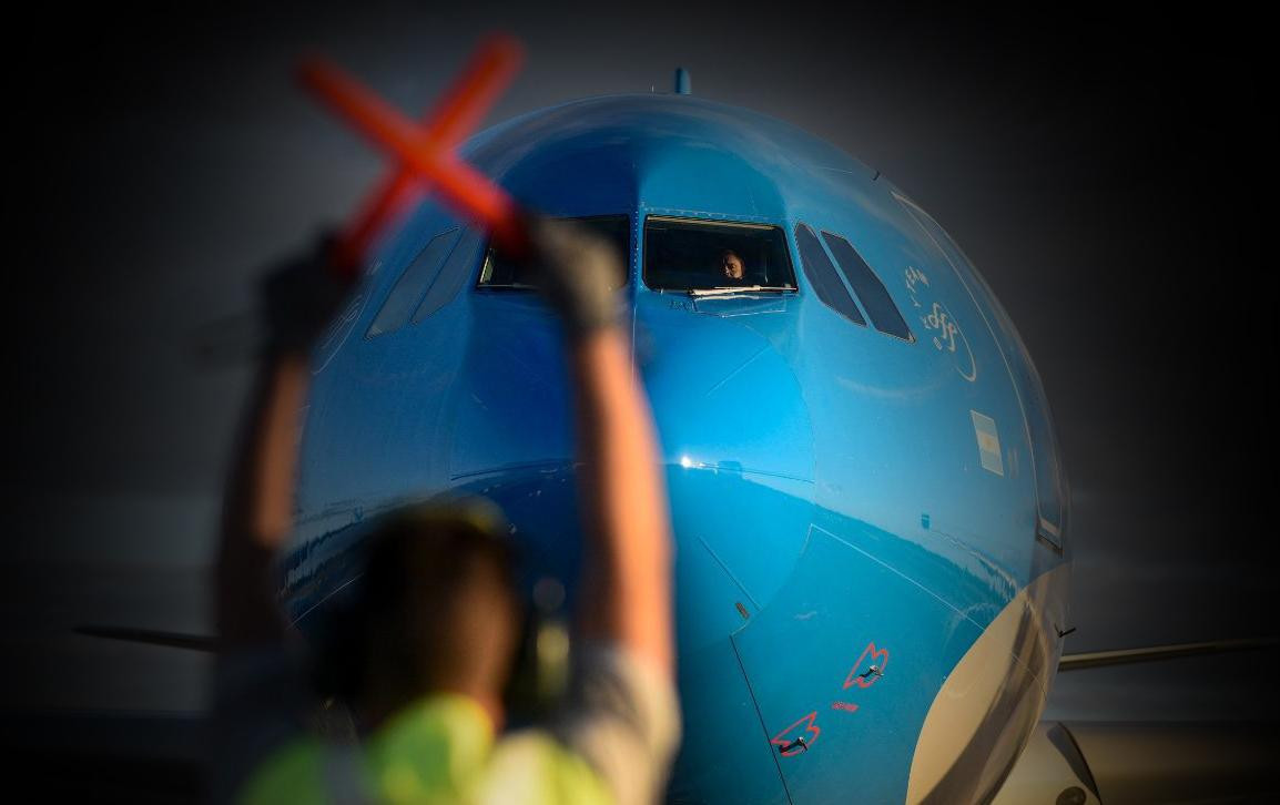 Avión de Aerolíneas Argentina, vacunas por coronavirus, NA