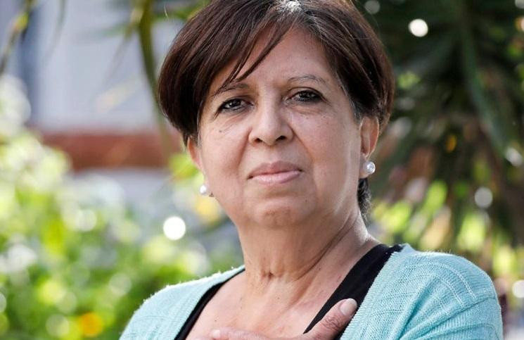 Olga Díaz, víctima de violencia de género