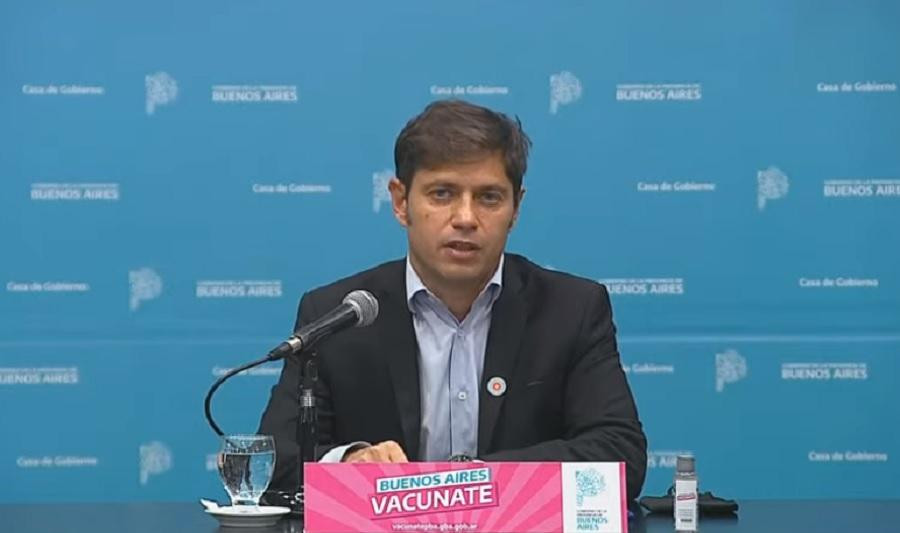 Axel Kicillof anuncia medidas para la Provincia