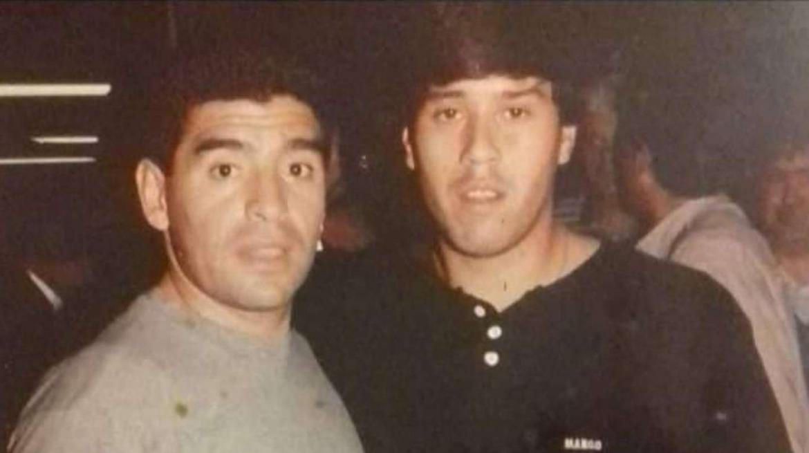 Diego Maradona y Ricardo Bocha Ramirez