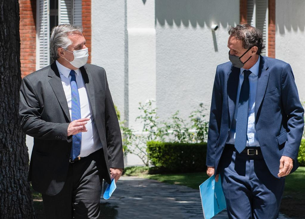 Alberto Fernández y Gabriel Katopodis, Gobierno, NA