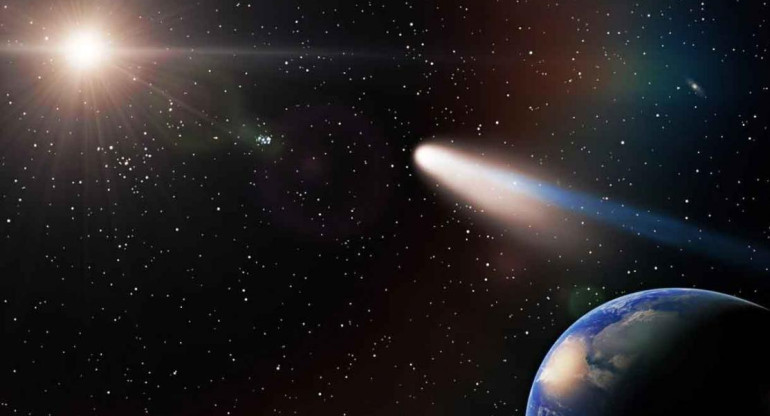 Cometa Halley, imagen ilustrativa