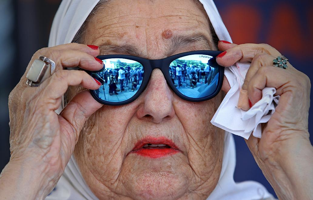 Hebe de Bonafini, Madres de Plaza de Mayo, Foto NA